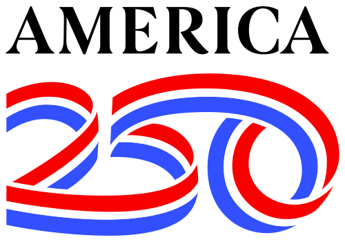 Happy 250th America logo