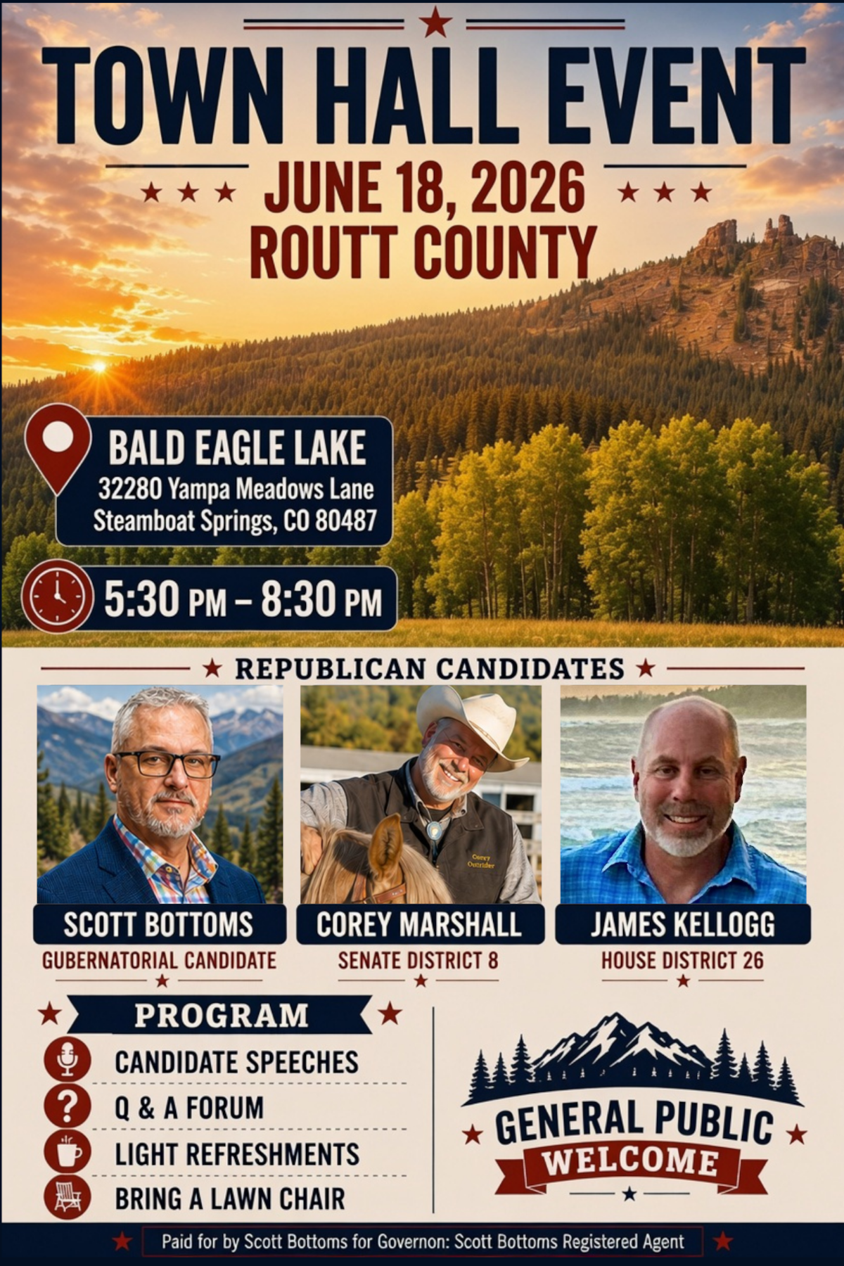 June 18th Republican Town Hall in Routt County
