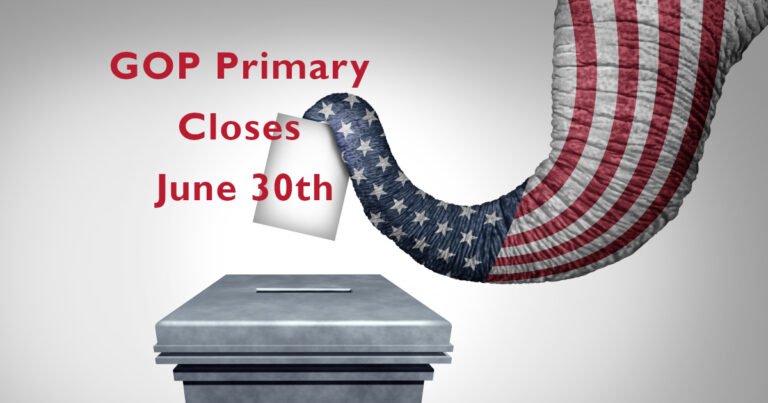 2026 GOP Primary Closes June 30th